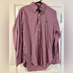 Men’s size medium button up polo